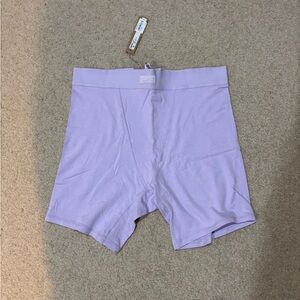 SKIMS Light Purple Boxer Briefs